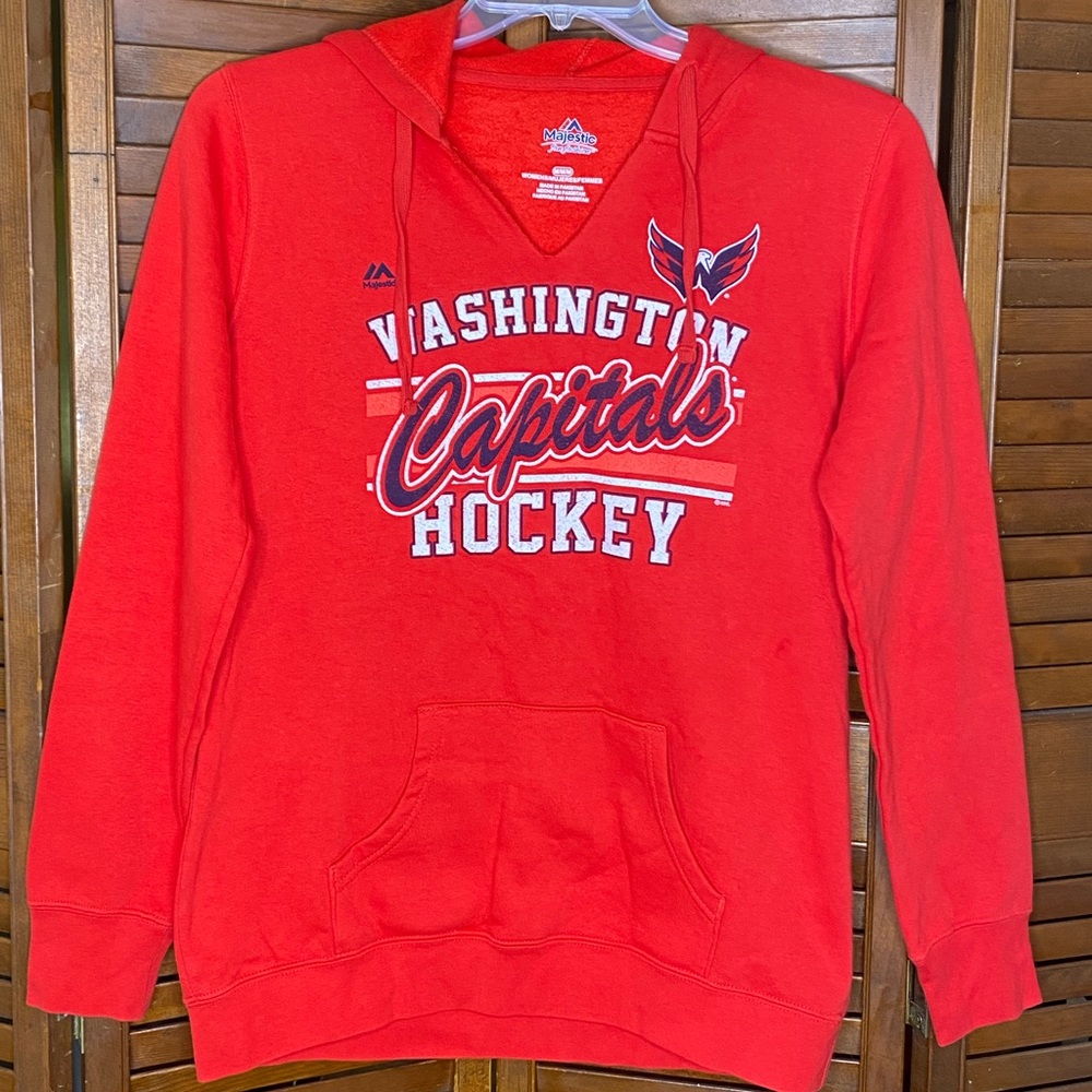 Majestic Washington Capitals Hockey Hoodie Women’s Medium